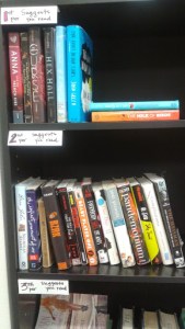 Favorites book shelves