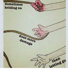 letting go