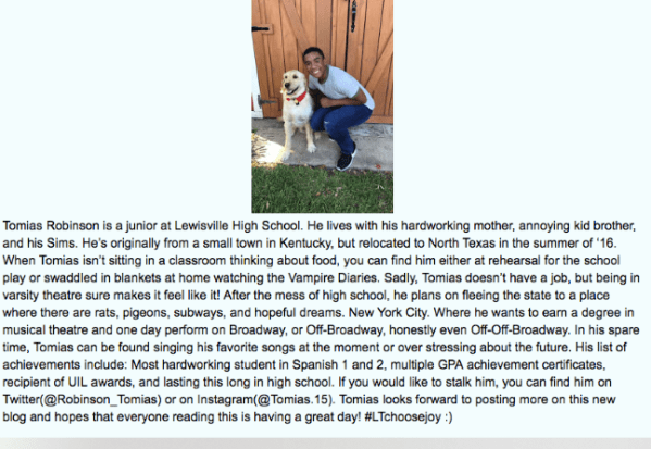 Tomias author bio